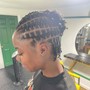 Retwist with Palm Roll-Full head(NO STYLE)