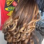 Bleach and Tone (Highlight/Balayage touch up)