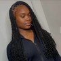 Small faux locs