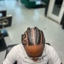 Men's Cornrows with designs