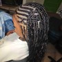 Small knotless Braids