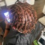 Coil locs starter short