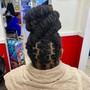 Loc Maintenance w/ Advanced Style or updo