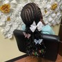 Mid-Back Box Braids