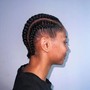 Cornrows - Straight Back