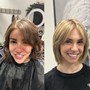 Full Highlights or balayage on thin, short  hair