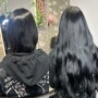 Braidless sew in / beaded sew in (per row)