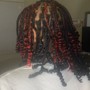 Pipe cleaners on locs only