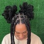 Loc knot bob MEDIUM PARTS