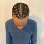 Kid's tribal/lemonade braids