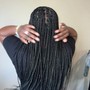 Goddess/Bohemian Braids ( knotless or box braids)