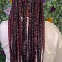 Men’s braids straight backs MEDIUM (7-12 BRAIDS)