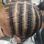 Kids scalp braids