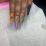 Add Candy/ 3D nail art short/medium