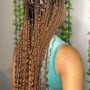 Medium Knotless Braids