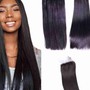 Natural Healthy Hair Silk Press