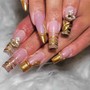 French Tip nail art