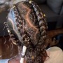 Jumbo FeedIn French Braids 2-4