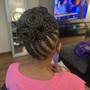 Braids partial head