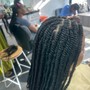 Medium Box Braids