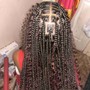 Straight back Braids