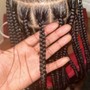 Straight back Braids