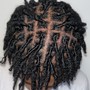 Starter Micro Locs Twist Method Natural Hair (6” to 10” Hair)