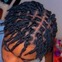 Locs With Beads Style