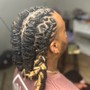 4 Feed-in Braids