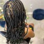 Loc retwist(back length)