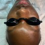 Lymphatic facial massage drainage