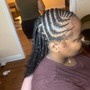 Knotless braids