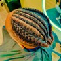 Knotless braids