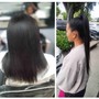 Human Hair Extensions Install