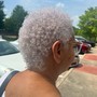 (Long hair)Platinum Silk Press / Natural hair