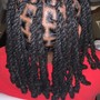 Loc retwist and style