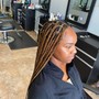 Medium Knotless Braids