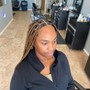 Medium Knotless Braids