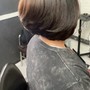 Shampoo and Style for short hair