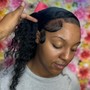 Closure wig install