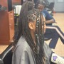 Locks Styling ( Braids /Updo /  Two strand) Not A Retwist..