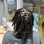 Locs retwist