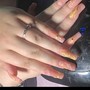 Full set nail art