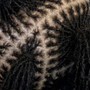 Crochet Distressed Faux Goddess Locs