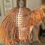 Crochet Distressed Faux Goddess Locs