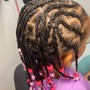 Feed-in braids