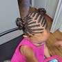 Boys Cornrows ( under 12)