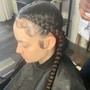 2 Feed In Braids