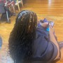 Large Knotless Braids