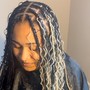 Knotless braids